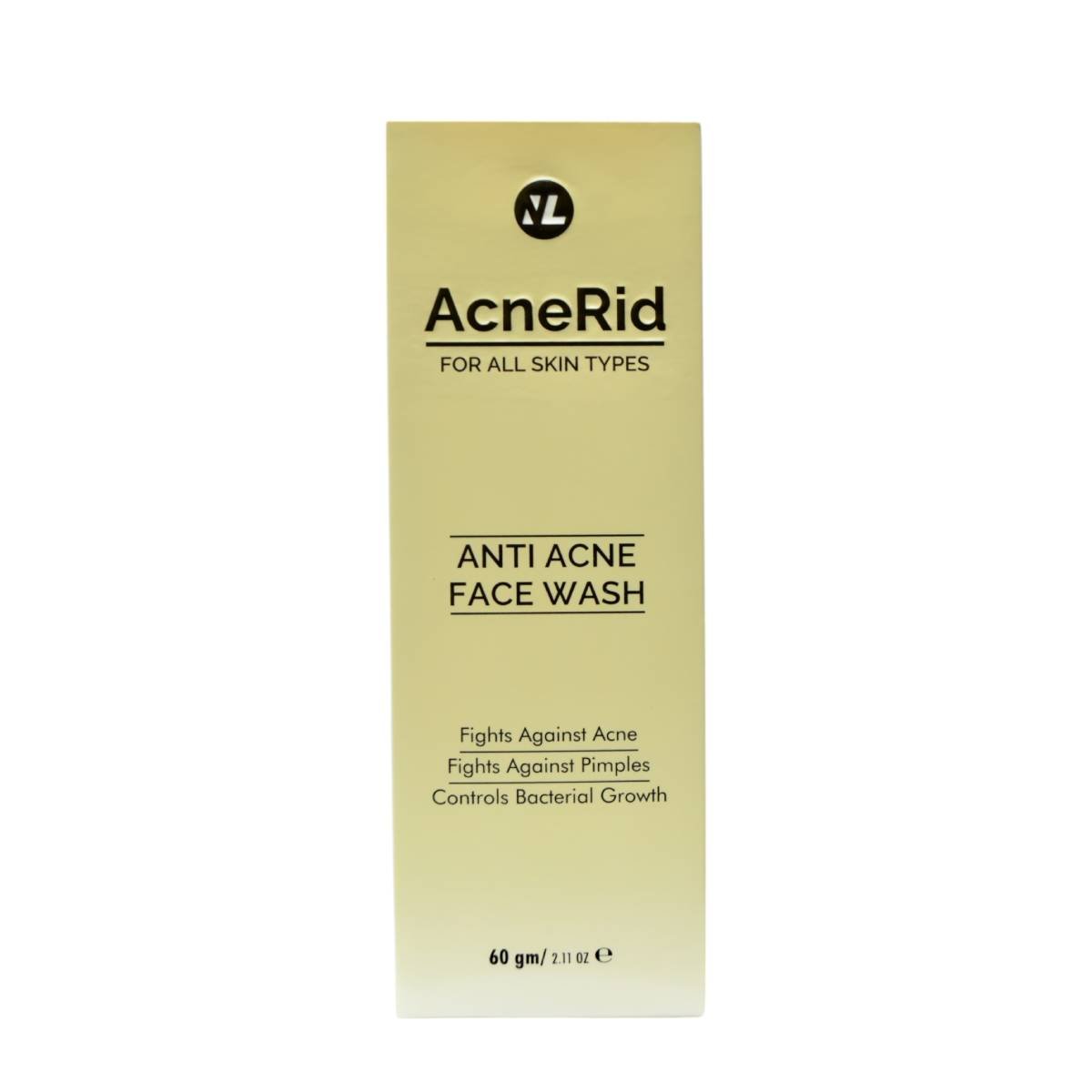 Gentle acne-fighting facewash with salicylic acid to prevent acne and control oil