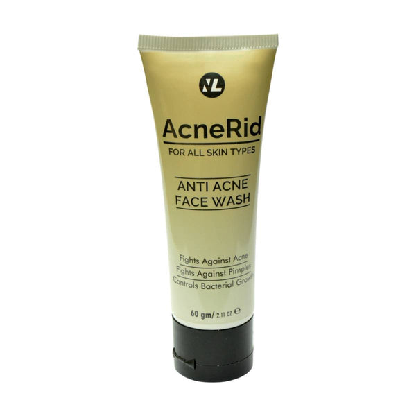 Acnerid Anti Acne Facewash with natural botanical extracts for smoother, clearer skin