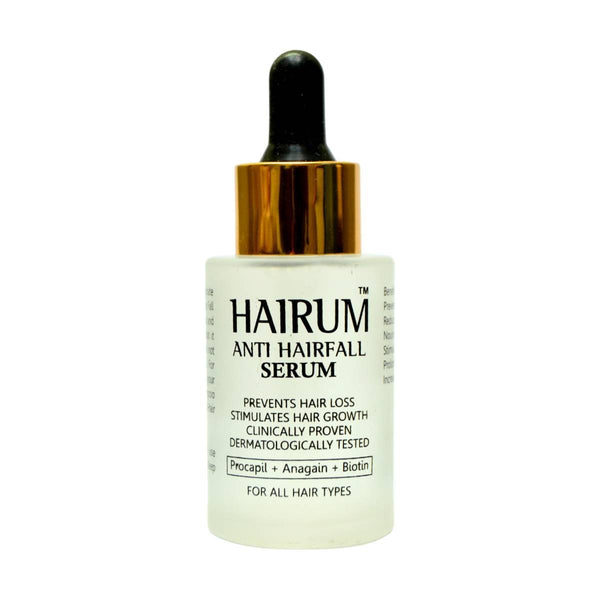 Hairum Serum for promoting healthier, stronger hair by Novelax Pharma