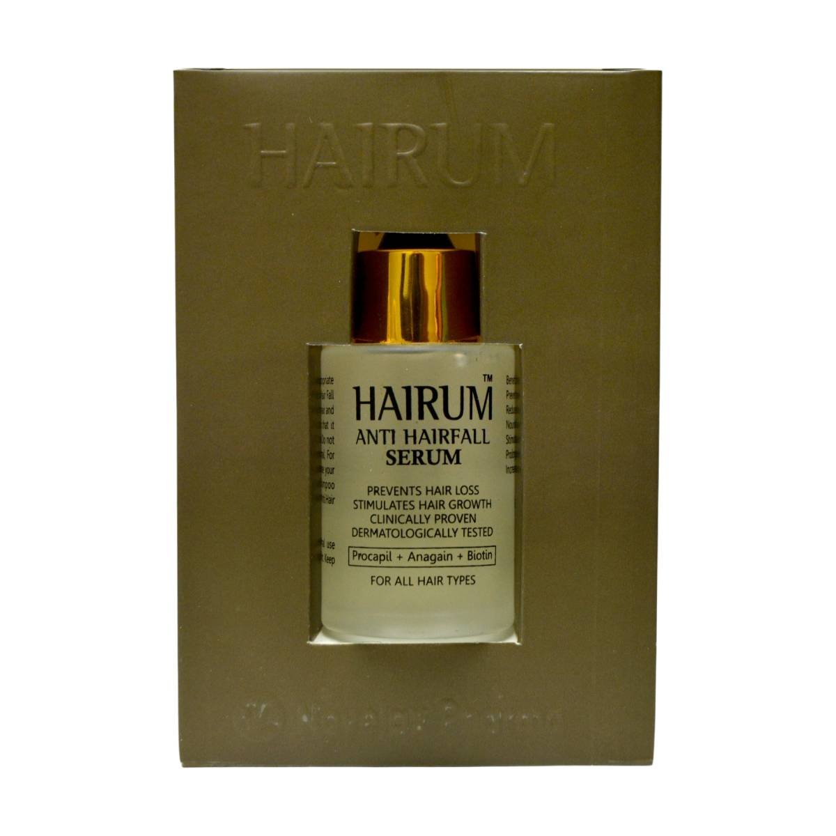 Hairum Serum for promoting healthier, stronger hair by Novelax Pharma