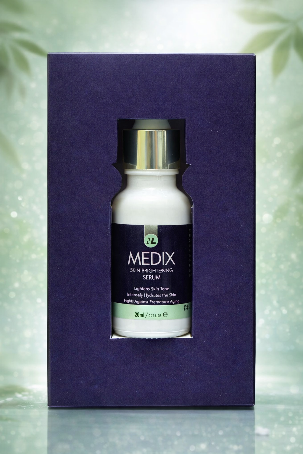 Medix Vitamin C and Alpha Arbutin Skin Brightening Serum by Novelax Pharma for dark spots, uneven skin tone, and deep hydration