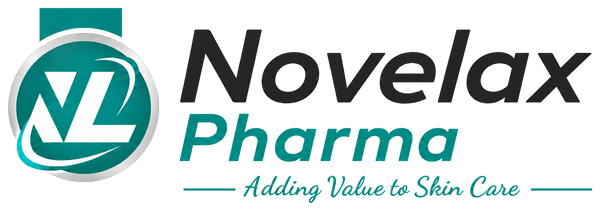 Novelax Pharma logo - Adding Value to Skin Care