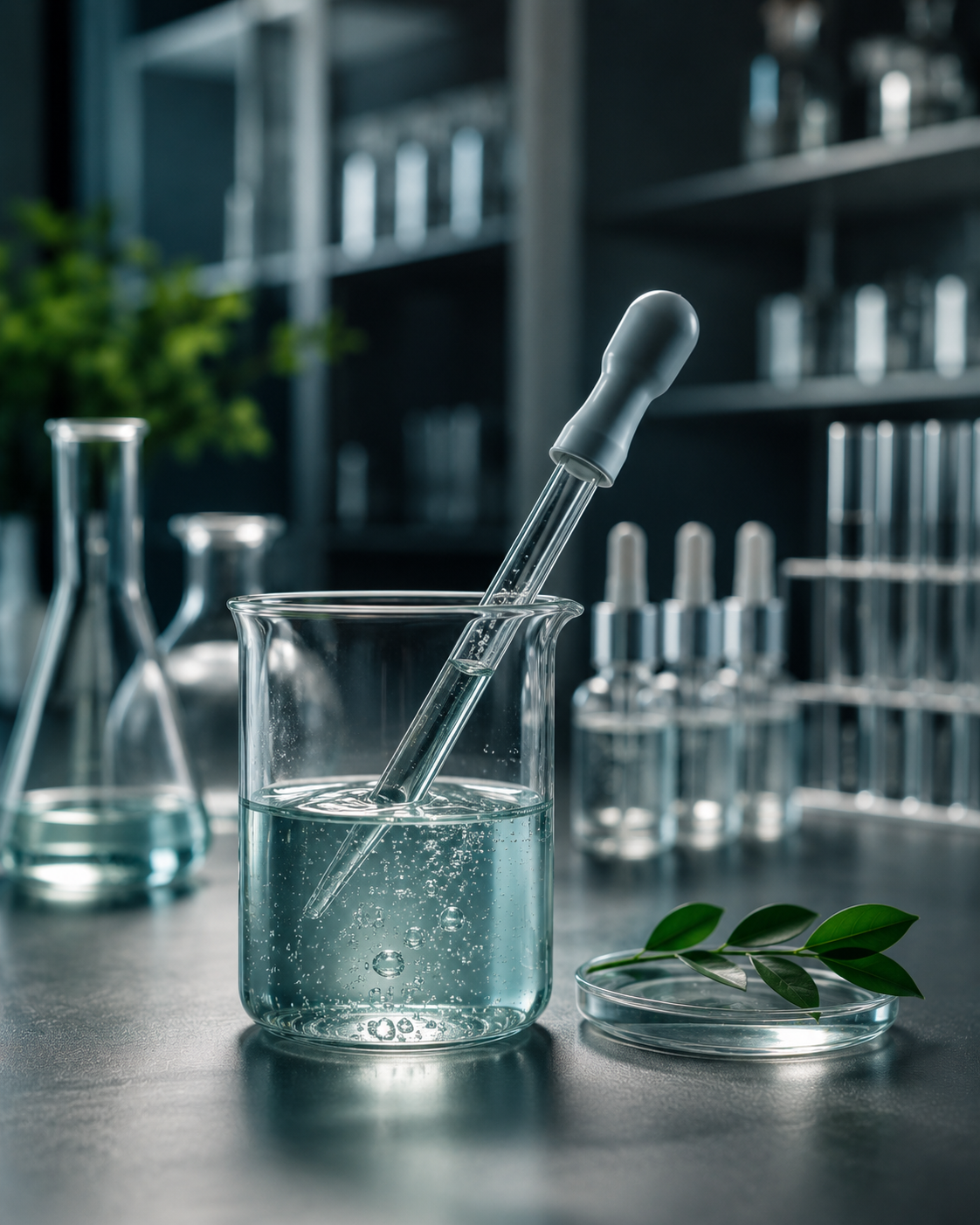 Novelax Pharma formulation lab — dermatologically tested skincare